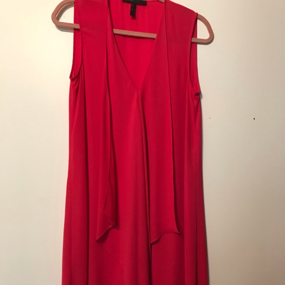 BCBG Maxazria Pink Sleeveless Dress